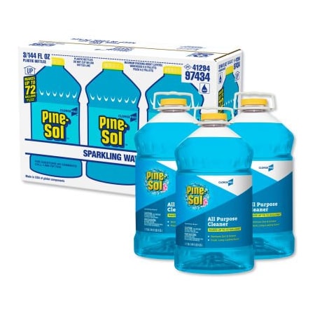 CLOROX Pine-Sol¬Æ All Purpose Cleaner, Sparkling Wave, 144 Oz. Bottle, 3/Carton 97434